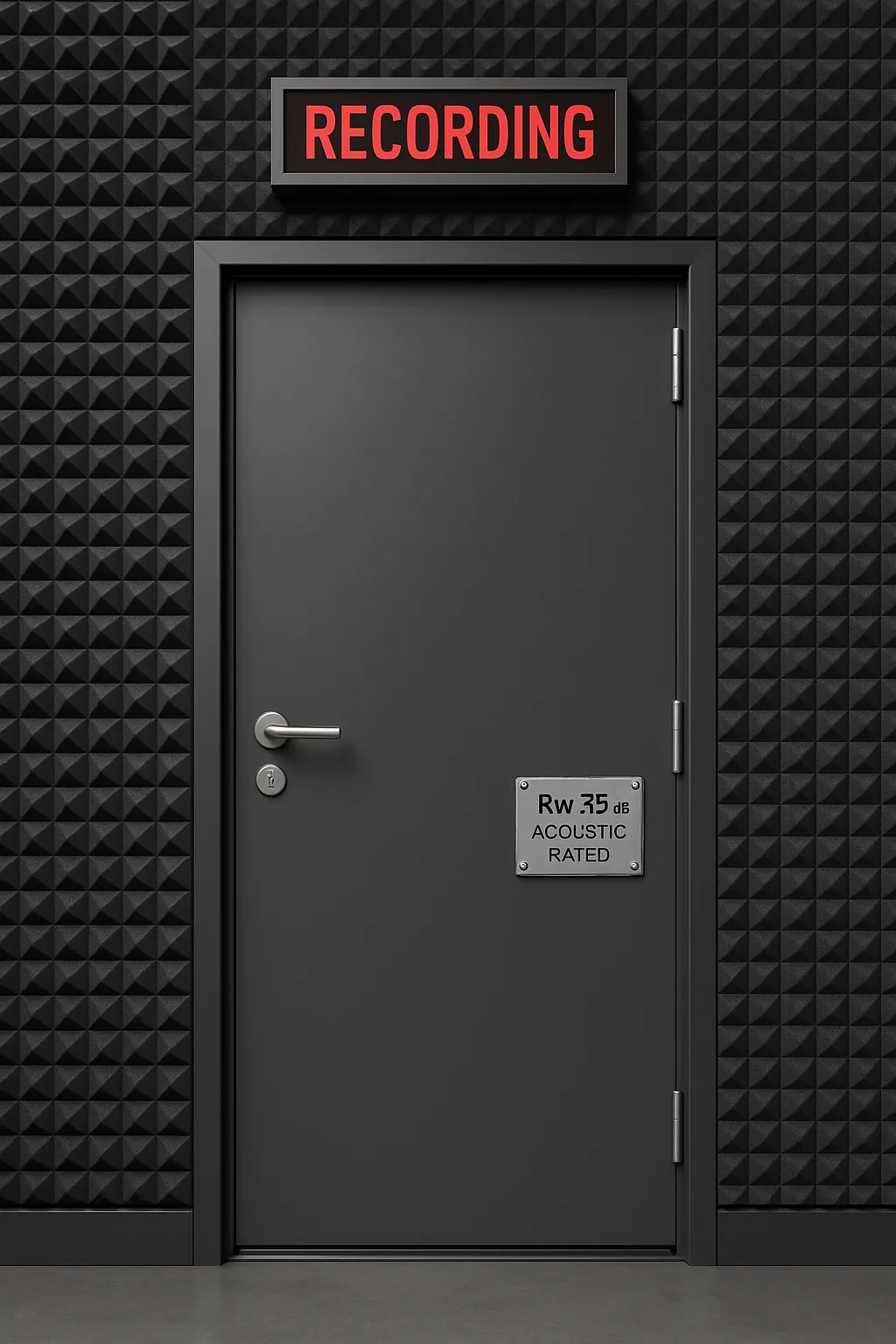 acoustic  rated  steel  doors - professional steel doors available in Enniskillen from UK manufacturers